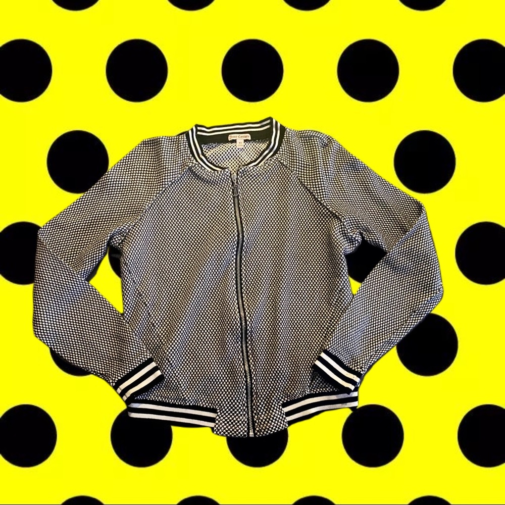 Juicy couture chic n’ sporty mesh summer jacket XS